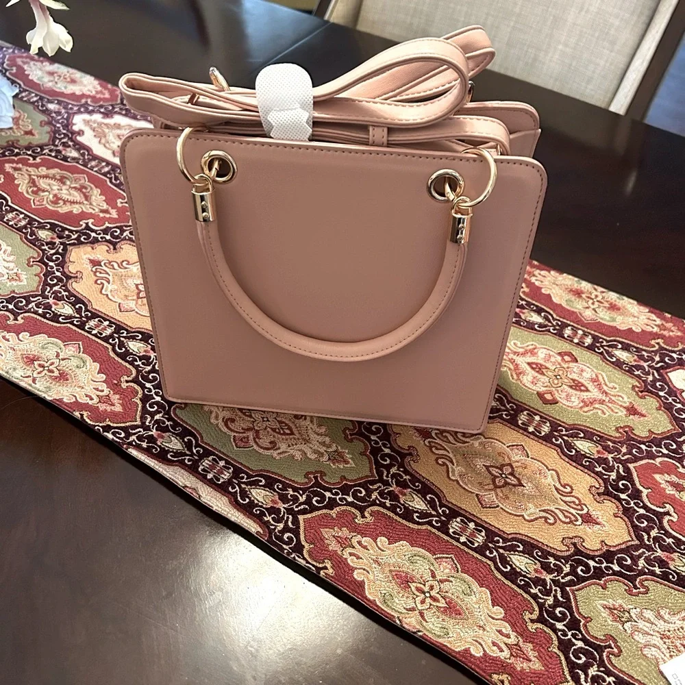 NWT Fashion Dazzle Top Handle Crossbody Satchel/Bag - Picture 3 of 6